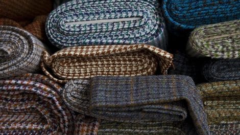 Harris Tweed ύφασμα